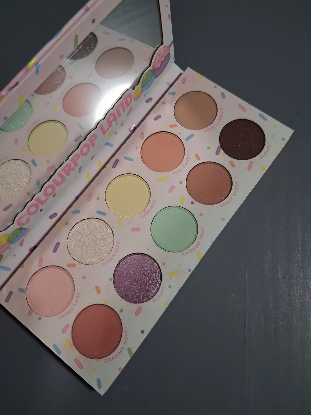 ColourPop Candy Castle Eyeshadow Palette - Pastel Pink & Neutral Shades